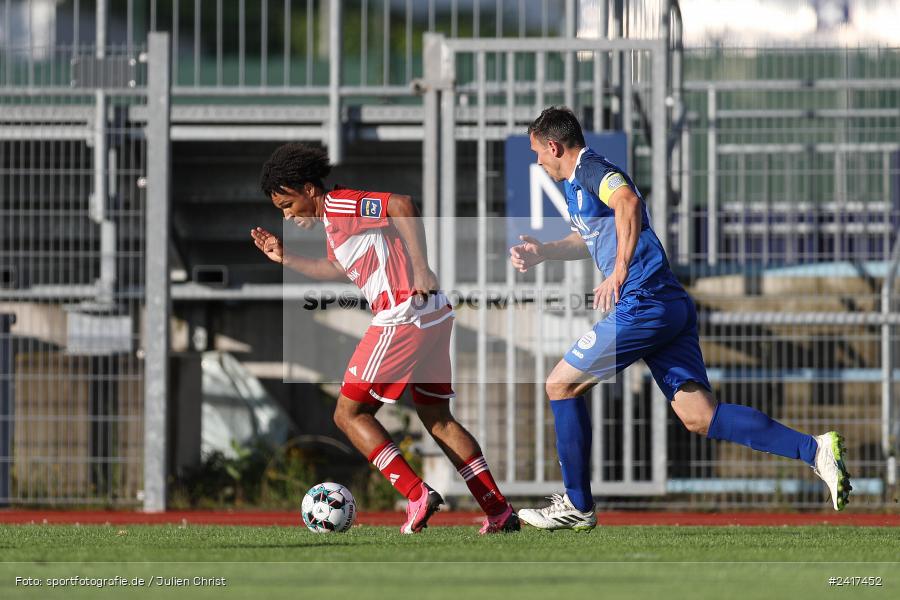 Städtisches Sportzentrum, Alzenau, 03.07.2024, sport, action, HFV, Fussball, Landesfreundschaftsspiele, Regionalliga West, Hessenliga, F95, FCB, Fortuna Düsseldorf U23, FC Bayern Alzenau - Bild-ID: 2417452