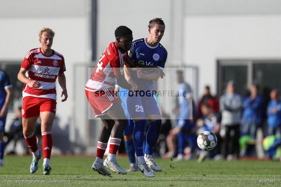 Städtisches Sportzentrum, Alzenau, 03.07.2024, sport, action, HFV, Fussball, Landesfreundschaftsspiele, Regionalliga West, Hessenliga, F95, FCB, Fortuna Düsseldorf U23, FC Bayern Alzenau - Bild-ID: 2417491