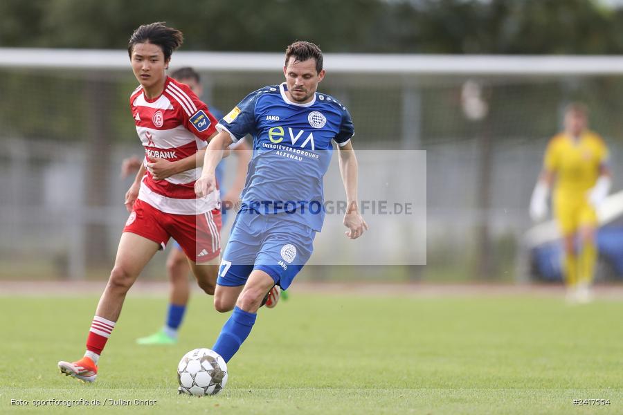 Städtisches Sportzentrum, Alzenau, 03.07.2024, sport, action, HFV, Fussball, Landesfreundschaftsspiele, Regionalliga West, Hessenliga, F95, FCB, Fortuna Düsseldorf U23, FC Bayern Alzenau - Bild-ID: 2417554