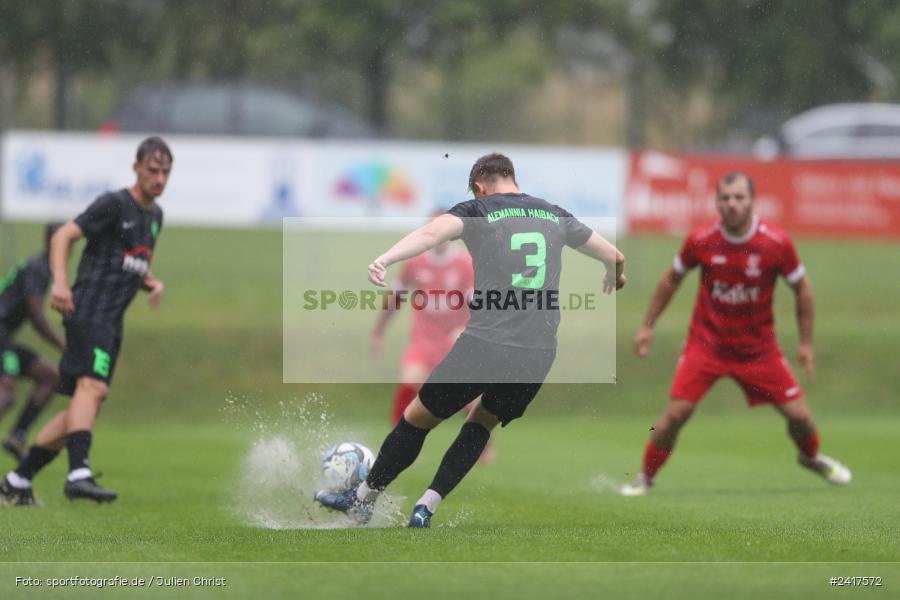 Sportgelände, Altfeld, 04.07.2024, sport, action, BFV, Fussball, Landesfreundschaftsspiele, Spiel 4, Vorrunde, Lackiererei-Schleich-Cup, SVA, TSV, SV Alemannia Haibach, TSV Lohr - Bild-ID: 2417572