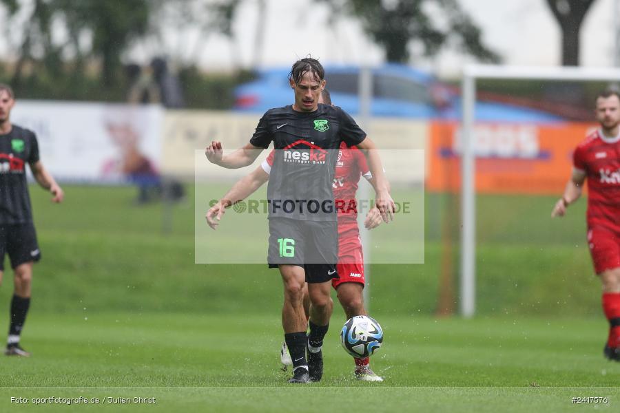 Sportgelände, Altfeld, 04.07.2024, sport, action, BFV, Fussball, Landesfreundschaftsspiele, Spiel 4, Vorrunde, Lackiererei-Schleich-Cup, SVA, TSV, SV Alemannia Haibach, TSV Lohr - Bild-ID: 2417576