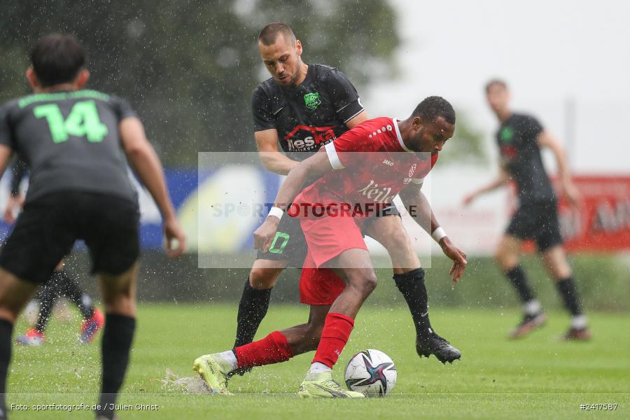 Sportgelände, Altfeld, 04.07.2024, sport, action, BFV, Fussball, Landesfreundschaftsspiele, Spiel 4, Vorrunde, Lackiererei-Schleich-Cup, SVA, TSV, SV Alemannia Haibach, TSV Lohr - Bild-ID: 2417587