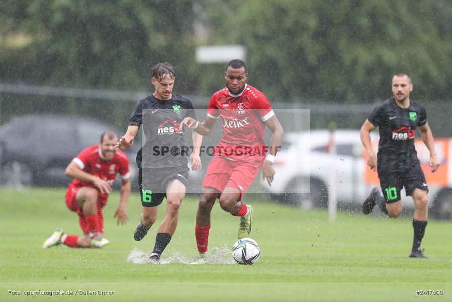 Sportgelände, Altfeld, 04.07.2024, sport, action, BFV, Fussball, Landesfreundschaftsspiele, Spiel 4, Vorrunde, Lackiererei-Schleich-Cup, SVA, TSV, SV Alemannia Haibach, TSV Lohr - Bild-ID: 2417600