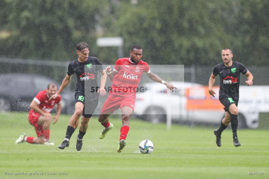 Sportgelände, Altfeld, 04.07.2024, sport, action, BFV, Fussball, Landesfreundschaftsspiele, Spiel 4, Vorrunde, Lackiererei-Schleich-Cup, SVA, TSV, SV Alemannia Haibach, TSV Lohr - Bild-ID: 2417601