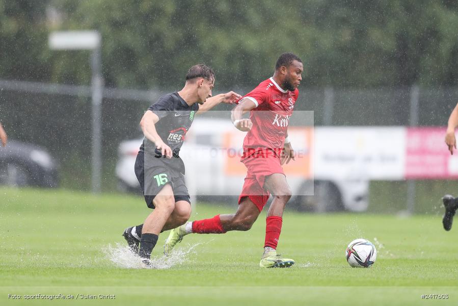 Sportgelände, Altfeld, 04.07.2024, sport, action, BFV, Fussball, Landesfreundschaftsspiele, Spiel 4, Vorrunde, Lackiererei-Schleich-Cup, SVA, TSV, SV Alemannia Haibach, TSV Lohr - Bild-ID: 2417603