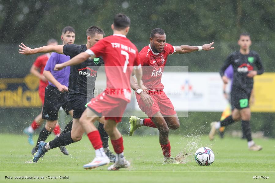 Sportgelände, Altfeld, 04.07.2024, sport, action, BFV, Fussball, Landesfreundschaftsspiele, Spiel 4, Vorrunde, Lackiererei-Schleich-Cup, SVA, TSV, SV Alemannia Haibach, TSV Lohr - Bild-ID: 2417604