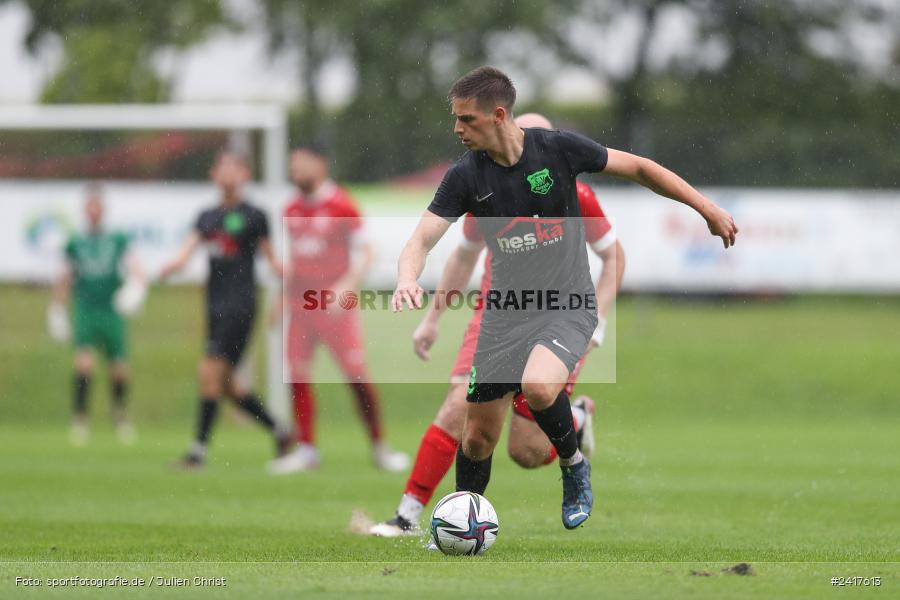 Sportgelände, Altfeld, 04.07.2024, sport, action, BFV, Fussball, Landesfreundschaftsspiele, Spiel 4, Vorrunde, Lackiererei-Schleich-Cup, SVA, TSV, SV Alemannia Haibach, TSV Lohr - Bild-ID: 2417613