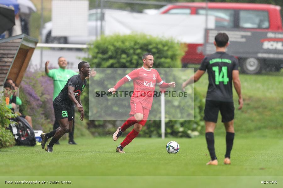 Sportgelände, Altfeld, 04.07.2024, sport, action, BFV, Fussball, Landesfreundschaftsspiele, Spiel 4, Vorrunde, Lackiererei-Schleich-Cup, SVA, TSV, SV Alemannia Haibach, TSV Lohr - Bild-ID: 2417615