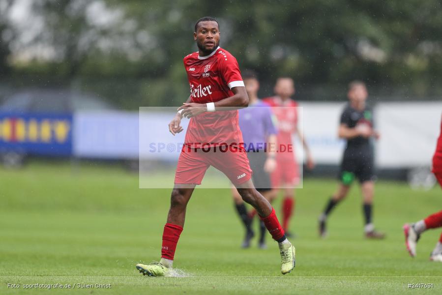 Sportgelände, Altfeld, 04.07.2024, sport, action, BFV, Fussball, Landesfreundschaftsspiele, Spiel 4, Vorrunde, Lackiererei-Schleich-Cup, SVA, TSV, SV Alemannia Haibach, TSV Lohr - Bild-ID: 2417631