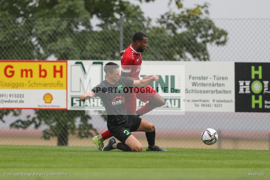 Sportgelände, Altfeld, 04.07.2024, sport, action, BFV, Fussball, Landesfreundschaftsspiele, Spiel 4, Vorrunde, Lackiererei-Schleich-Cup, SVA, TSV, SV Alemannia Haibach, TSV Lohr - Bild-ID: 2417632