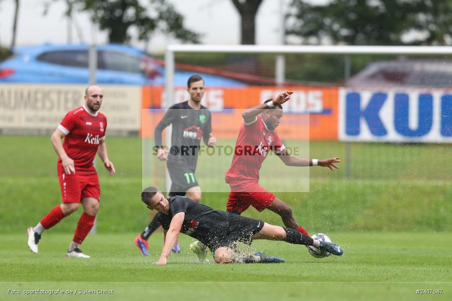 Sportgelände, Altfeld, 04.07.2024, sport, action, BFV, Fussball, Landesfreundschaftsspiele, Spiel 4, Vorrunde, Lackiererei-Schleich-Cup, SVA, TSV, SV Alemannia Haibach, TSV Lohr - Bild-ID: 2417647