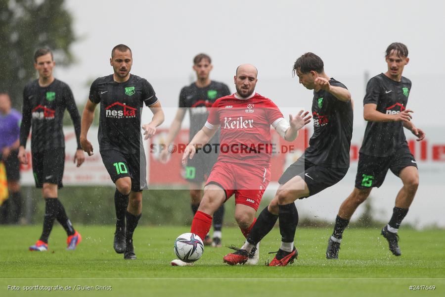 Sportgelände, Altfeld, 04.07.2024, sport, action, BFV, Fussball, Landesfreundschaftsspiele, Spiel 4, Vorrunde, Lackiererei-Schleich-Cup, SVA, TSV, SV Alemannia Haibach, TSV Lohr - Bild-ID: 2417649