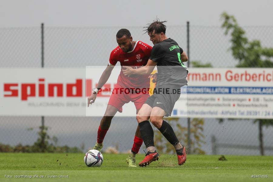 Sportgelände, Altfeld, 04.07.2024, sport, action, BFV, Fussball, Landesfreundschaftsspiele, Spiel 4, Vorrunde, Lackiererei-Schleich-Cup, SVA, TSV, SV Alemannia Haibach, TSV Lohr - Bild-ID: 2417655