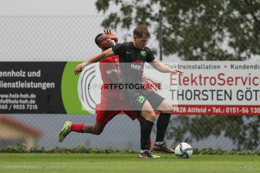 Sportgelände, Altfeld, 04.07.2024, sport, action, BFV, Fussball, Landesfreundschaftsspiele, Spiel 4, Vorrunde, Lackiererei-Schleich-Cup, SVA, TSV, SV Alemannia Haibach, TSV Lohr - Bild-ID: 2417657