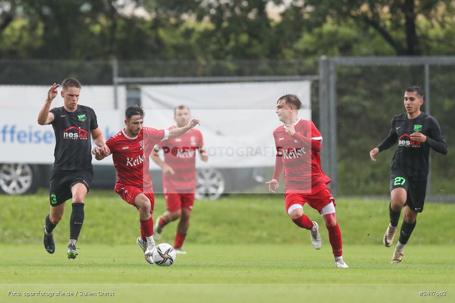 Sportgelände, Altfeld, 04.07.2024, sport, action, BFV, Fussball, Landesfreundschaftsspiele, Spiel 4, Vorrunde, Lackiererei-Schleich-Cup, SVA, TSV, SV Alemannia Haibach, TSV Lohr - Bild-ID: 2417662