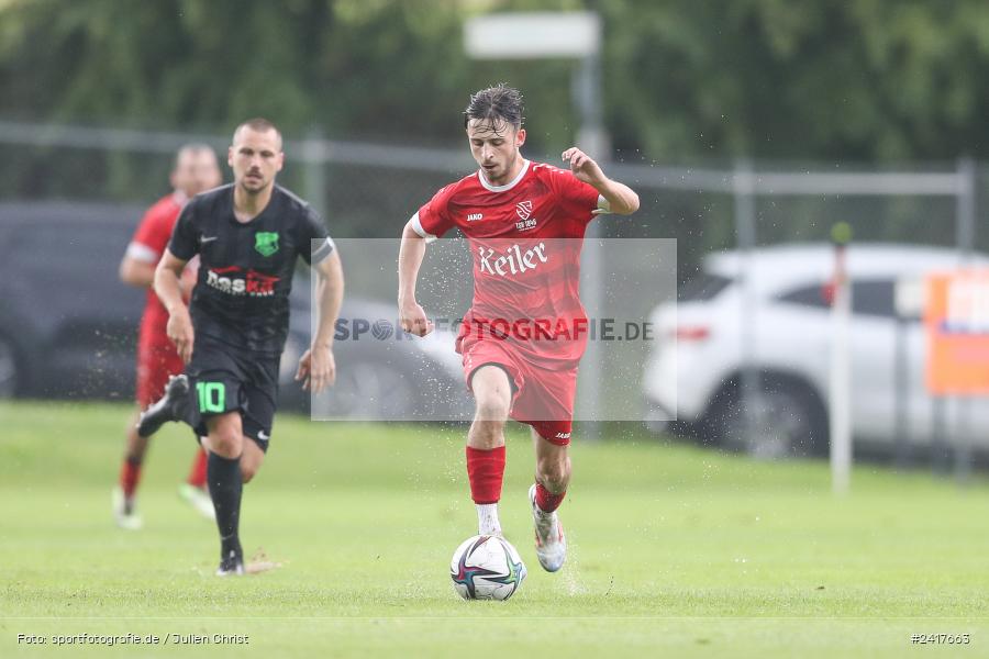 Sportgelände, Altfeld, 04.07.2024, sport, action, BFV, Fussball, Landesfreundschaftsspiele, Spiel 4, Vorrunde, Lackiererei-Schleich-Cup, SVA, TSV, SV Alemannia Haibach, TSV Lohr - Bild-ID: 2417663