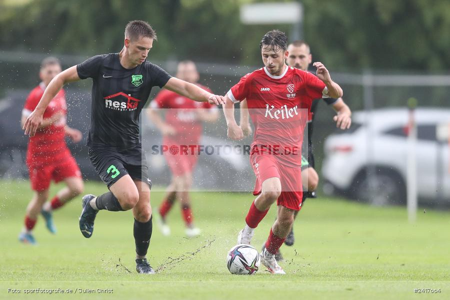 Sportgelände, Altfeld, 04.07.2024, sport, action, BFV, Fussball, Landesfreundschaftsspiele, Spiel 4, Vorrunde, Lackiererei-Schleich-Cup, SVA, TSV, SV Alemannia Haibach, TSV Lohr - Bild-ID: 2417664