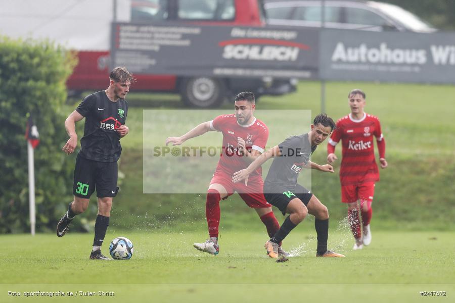 Sportgelände, Altfeld, 04.07.2024, sport, action, BFV, Fussball, Landesfreundschaftsspiele, Spiel 4, Vorrunde, Lackiererei-Schleich-Cup, SVA, TSV, SV Alemannia Haibach, TSV Lohr - Bild-ID: 2417672