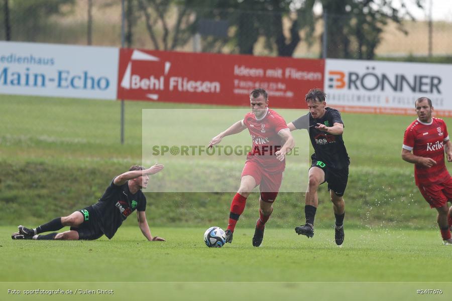 Sportgelände, Altfeld, 04.07.2024, sport, action, BFV, Fussball, Landesfreundschaftsspiele, Spiel 4, Vorrunde, Lackiererei-Schleich-Cup, SVA, TSV, SV Alemannia Haibach, TSV Lohr - Bild-ID: 2417676