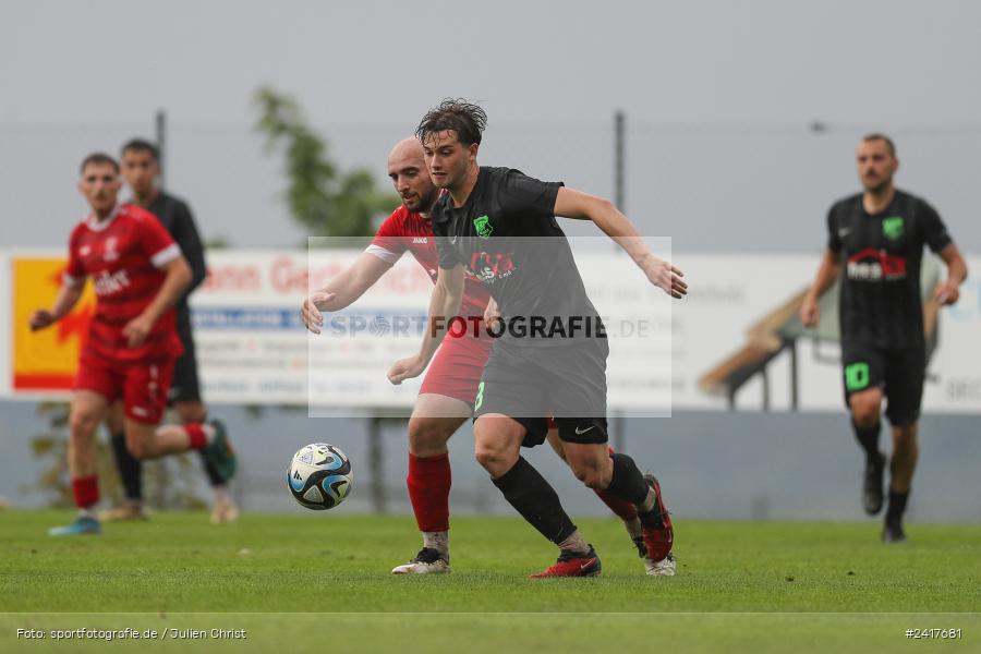 Sportgelände, Altfeld, 04.07.2024, sport, action, BFV, Fussball, Landesfreundschaftsspiele, Spiel 4, Vorrunde, Lackiererei-Schleich-Cup, SVA, TSV, SV Alemannia Haibach, TSV Lohr - Bild-ID: 2417681