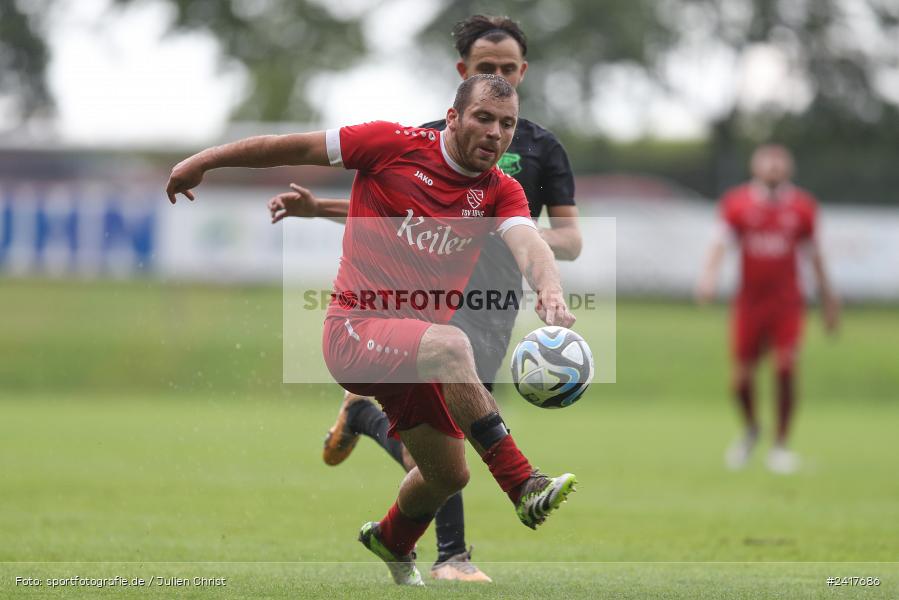 Sportgelände, Altfeld, 04.07.2024, sport, action, BFV, Fussball, Landesfreundschaftsspiele, Spiel 4, Vorrunde, Lackiererei-Schleich-Cup, SVA, TSV, SV Alemannia Haibach, TSV Lohr - Bild-ID: 2417686