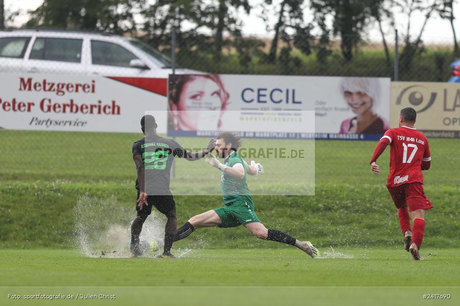 Sportgelände, Altfeld, 04.07.2024, sport, action, BFV, Fussball, Landesfreundschaftsspiele, Spiel 4, Vorrunde, Lackiererei-Schleich-Cup, SVA, TSV, SV Alemannia Haibach, TSV Lohr - Bild-ID: 2417690
