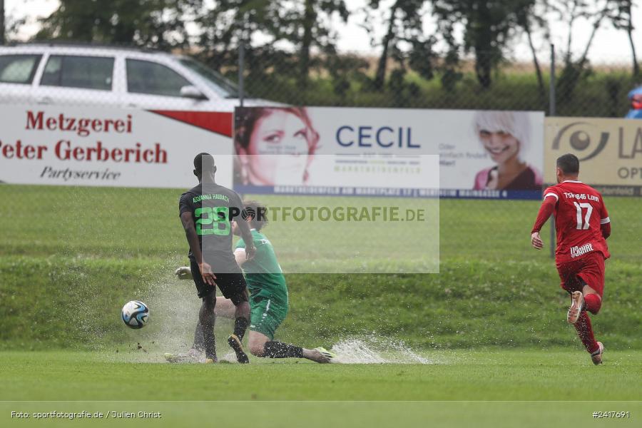 Sportgelände, Altfeld, 04.07.2024, sport, action, BFV, Fussball, Landesfreundschaftsspiele, Spiel 4, Vorrunde, Lackiererei-Schleich-Cup, SVA, TSV, SV Alemannia Haibach, TSV Lohr - Bild-ID: 2417691