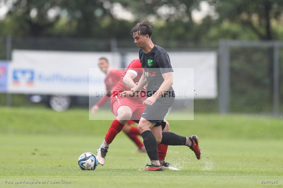 Sportgelände, Altfeld, 04.07.2024, sport, action, BFV, Fussball, Landesfreundschaftsspiele, Spiel 4, Vorrunde, Lackiererei-Schleich-Cup, SVA, TSV, SV Alemannia Haibach, TSV Lohr - Bild-ID: 2417695
