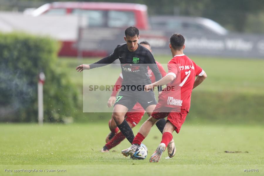 Sportgelände, Altfeld, 04.07.2024, sport, action, BFV, Fussball, Landesfreundschaftsspiele, Spiel 4, Vorrunde, Lackiererei-Schleich-Cup, SVA, TSV, SV Alemannia Haibach, TSV Lohr - Bild-ID: 2417715