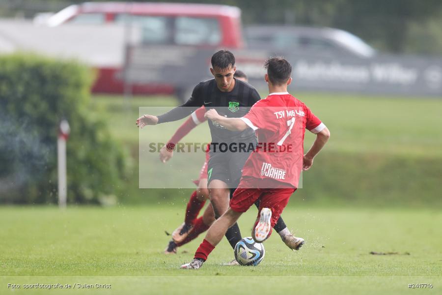 Sportgelände, Altfeld, 04.07.2024, sport, action, BFV, Fussball, Landesfreundschaftsspiele, Spiel 4, Vorrunde, Lackiererei-Schleich-Cup, SVA, TSV, SV Alemannia Haibach, TSV Lohr - Bild-ID: 2417716