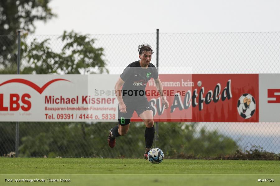 Sportgelände, Altfeld, 04.07.2024, sport, action, BFV, Fussball, Landesfreundschaftsspiele, Spiel 4, Vorrunde, Lackiererei-Schleich-Cup, SVA, TSV, SV Alemannia Haibach, TSV Lohr - Bild-ID: 2417720