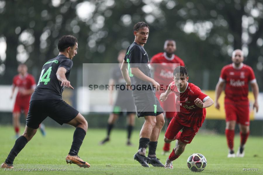Sportgelände, Altfeld, 04.07.2024, sport, action, BFV, Fussball, Landesfreundschaftsspiele, Spiel 4, Vorrunde, Lackiererei-Schleich-Cup, SVA, TSV, SV Alemannia Haibach, TSV Lohr - Bild-ID: 2417727