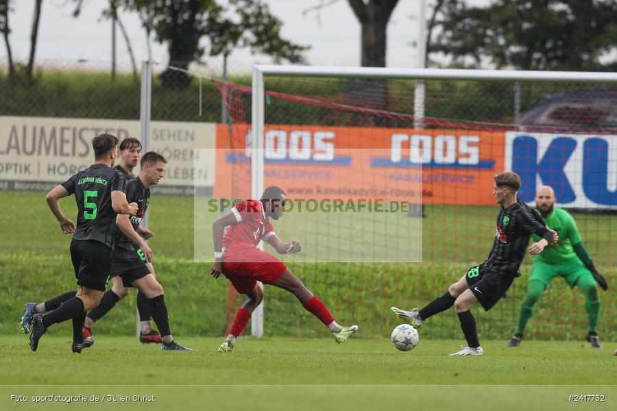 Sportgelände, Altfeld, 04.07.2024, sport, action, BFV, Fussball, Landesfreundschaftsspiele, Spiel 4, Vorrunde, Lackiererei-Schleich-Cup, SVA, TSV, SV Alemannia Haibach, TSV Lohr - Bild-ID: 2417732