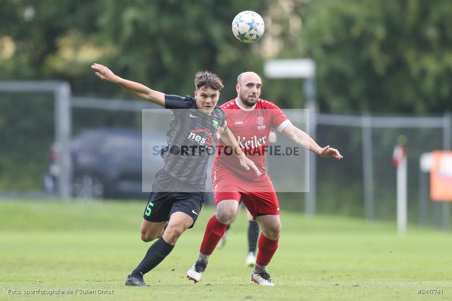 Sportgelände, Altfeld, 04.07.2024, sport, action, BFV, Fussball, Landesfreundschaftsspiele, Spiel 4, Vorrunde, Lackiererei-Schleich-Cup, SVA, TSV, SV Alemannia Haibach, TSV Lohr - Bild-ID: 2417741