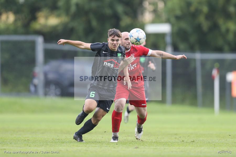 Sportgelände, Altfeld, 04.07.2024, sport, action, BFV, Fussball, Landesfreundschaftsspiele, Spiel 4, Vorrunde, Lackiererei-Schleich-Cup, SVA, TSV, SV Alemannia Haibach, TSV Lohr - Bild-ID: 2417742