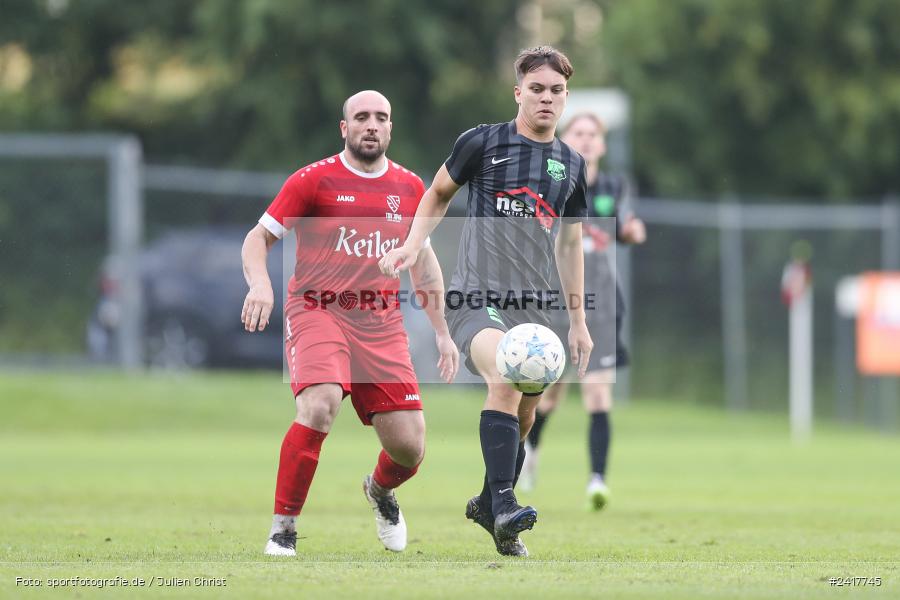 Sportgelände, Altfeld, 04.07.2024, sport, action, BFV, Fussball, Landesfreundschaftsspiele, Spiel 4, Vorrunde, Lackiererei-Schleich-Cup, SVA, TSV, SV Alemannia Haibach, TSV Lohr - Bild-ID: 2417745