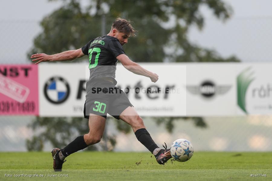 Sportgelände, Altfeld, 04.07.2024, sport, action, BFV, Fussball, Landesfreundschaftsspiele, Spiel 4, Vorrunde, Lackiererei-Schleich-Cup, SVA, TSV, SV Alemannia Haibach, TSV Lohr - Bild-ID: 2417748