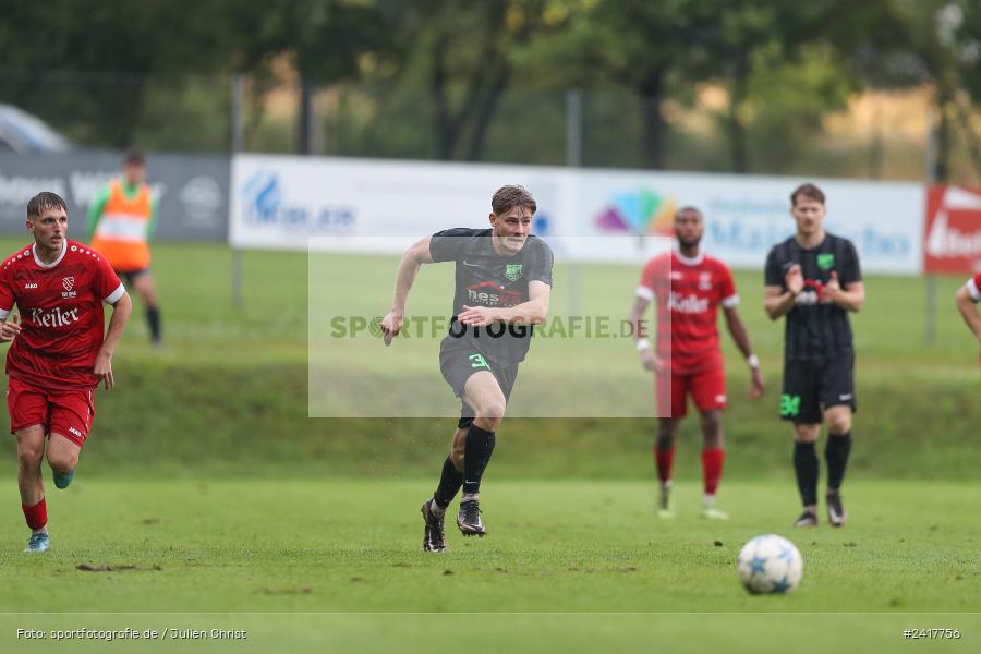 Sportgelände, Altfeld, 04.07.2024, sport, action, BFV, Fussball, Landesfreundschaftsspiele, Spiel 4, Vorrunde, Lackiererei-Schleich-Cup, SVA, TSV, SV Alemannia Haibach, TSV Lohr - Bild-ID: 2417756