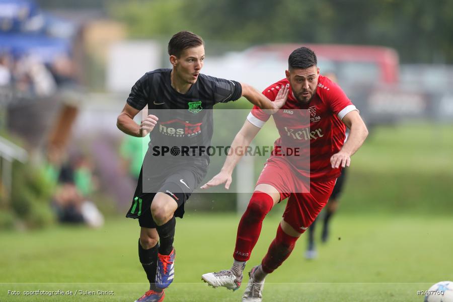 Sportgelände, Altfeld, 04.07.2024, sport, action, BFV, Fussball, Landesfreundschaftsspiele, Spiel 4, Vorrunde, Lackiererei-Schleich-Cup, SVA, TSV, SV Alemannia Haibach, TSV Lohr - Bild-ID: 2417760