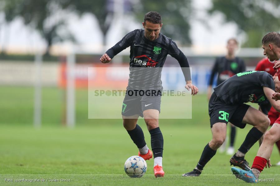 Sportgelände, Altfeld, 04.07.2024, sport, action, BFV, Fussball, Landesfreundschaftsspiele, Spiel 4, Vorrunde, Lackiererei-Schleich-Cup, SVA, TSV, SV Alemannia Haibach, TSV Lohr - Bild-ID: 2417771