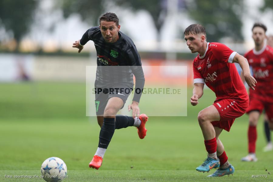 Sportgelände, Altfeld, 04.07.2024, sport, action, BFV, Fussball, Landesfreundschaftsspiele, Spiel 4, Vorrunde, Lackiererei-Schleich-Cup, SVA, TSV, SV Alemannia Haibach, TSV Lohr - Bild-ID: 2417773