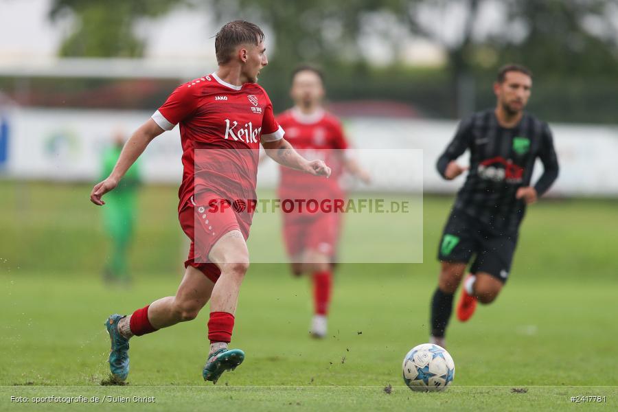 Sportgelände, Altfeld, 04.07.2024, sport, action, BFV, Fussball, Landesfreundschaftsspiele, Spiel 4, Vorrunde, Lackiererei-Schleich-Cup, SVA, TSV, SV Alemannia Haibach, TSV Lohr - Bild-ID: 2417781