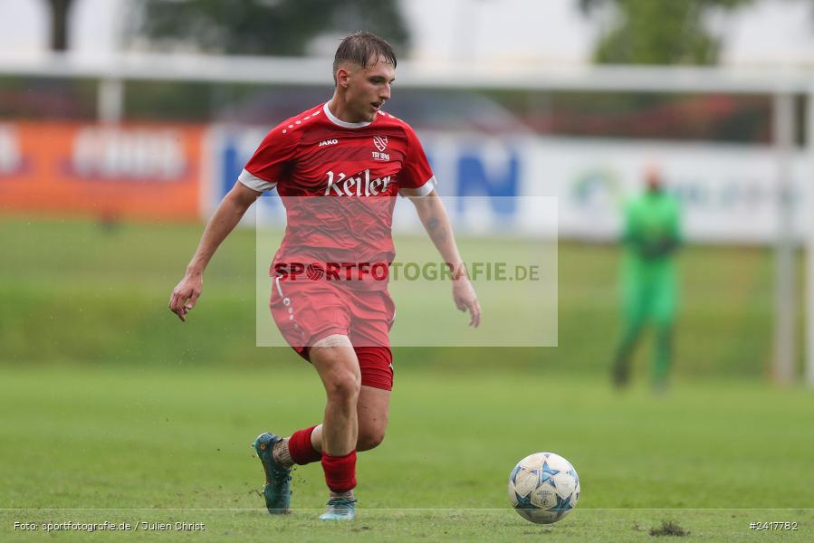 Sportgelände, Altfeld, 04.07.2024, sport, action, BFV, Fussball, Landesfreundschaftsspiele, Spiel 4, Vorrunde, Lackiererei-Schleich-Cup, SVA, TSV, SV Alemannia Haibach, TSV Lohr - Bild-ID: 2417782