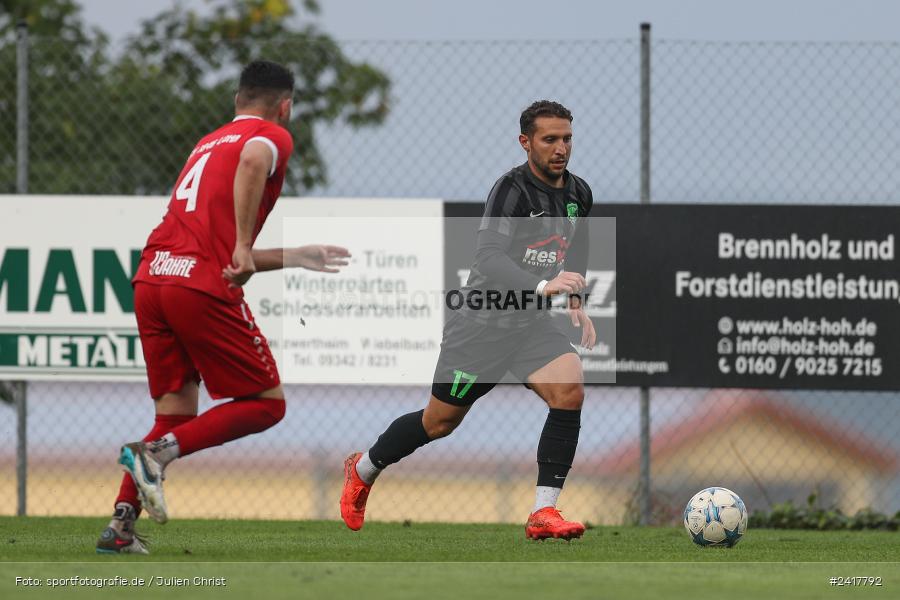 Sportgelände, Altfeld, 04.07.2024, sport, action, BFV, Fussball, Landesfreundschaftsspiele, Spiel 4, Vorrunde, Lackiererei-Schleich-Cup, SVA, TSV, SV Alemannia Haibach, TSV Lohr - Bild-ID: 2417792