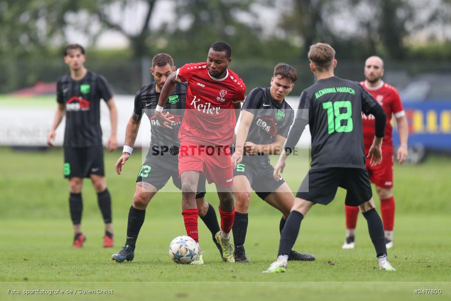Sportgelände, Altfeld, 04.07.2024, sport, action, BFV, Fussball, Landesfreundschaftsspiele, Spiel 4, Vorrunde, Lackiererei-Schleich-Cup, SVA, TSV, SV Alemannia Haibach, TSV Lohr - Bild-ID: 2417800