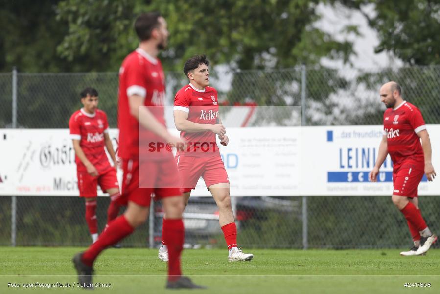 Sportgelände, Altfeld, 04.07.2024, sport, action, BFV, Fussball, Landesfreundschaftsspiele, Spiel 4, Vorrunde, Lackiererei-Schleich-Cup, SVA, TSV, SV Alemannia Haibach, TSV Lohr - Bild-ID: 2417808