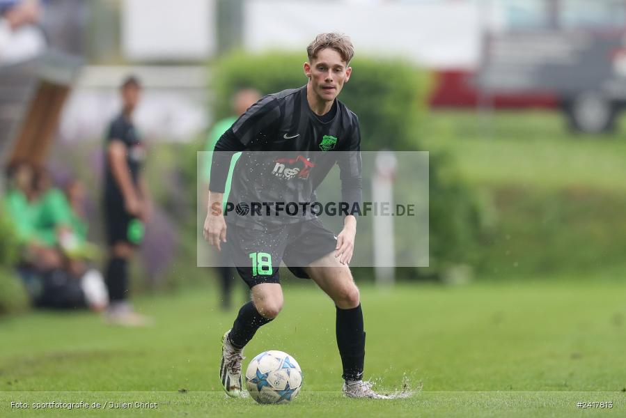 Sportgelände, Altfeld, 04.07.2024, sport, action, BFV, Fussball, Landesfreundschaftsspiele, Spiel 4, Vorrunde, Lackiererei-Schleich-Cup, SVA, TSV, SV Alemannia Haibach, TSV Lohr - Bild-ID: 2417813