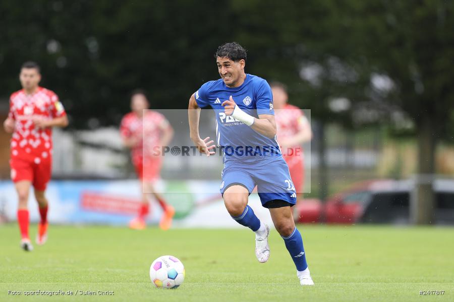 Sportgelände Strietwald, Aschaffenburg, 06.07.2024, sport, action, BFV, Fussball, Landesfreundschaftsspiele, Regionalliga Südwest, Regionalliga Bayern, FSV, SVA, 1. FSV Mainz 05 U23, SV Viktoria Aschaffenburg - Bild-ID: 2417817 Sportgelände Strietwald, Aschaffenburg, 06.07.2024, sport, action, BFV, Fussball, Landesfreundschaftsspiele, Regionalliga Südwest, Regionalliga Bayern, FSV, SVA, 1. FSV Mainz 05 U23, SV Viktoria Aschaffenburg - Bild-ID: 2417817