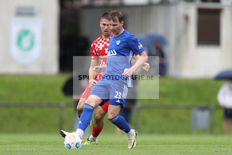 Sportgelände Strietwald, Aschaffenburg, 06.07.2024, sport, action, BFV, Fussball, Landesfreundschaftsspiele, Regionalliga Südwest, Regionalliga Bayern, FSV, SVA, 1. FSV Mainz 05 U23, SV Viktoria Aschaffenburg - Bild-ID: 2417818 Sportgelände Strietwald, Aschaffenburg, 06.07.2024, sport, action, BFV, Fussball, Landesfreundschaftsspiele, Regionalliga Südwest, Regionalliga Bayern, FSV, SVA, 1. FSV Mainz 05 U23, SV Viktoria Aschaffenburg - Bild-ID: 2417818