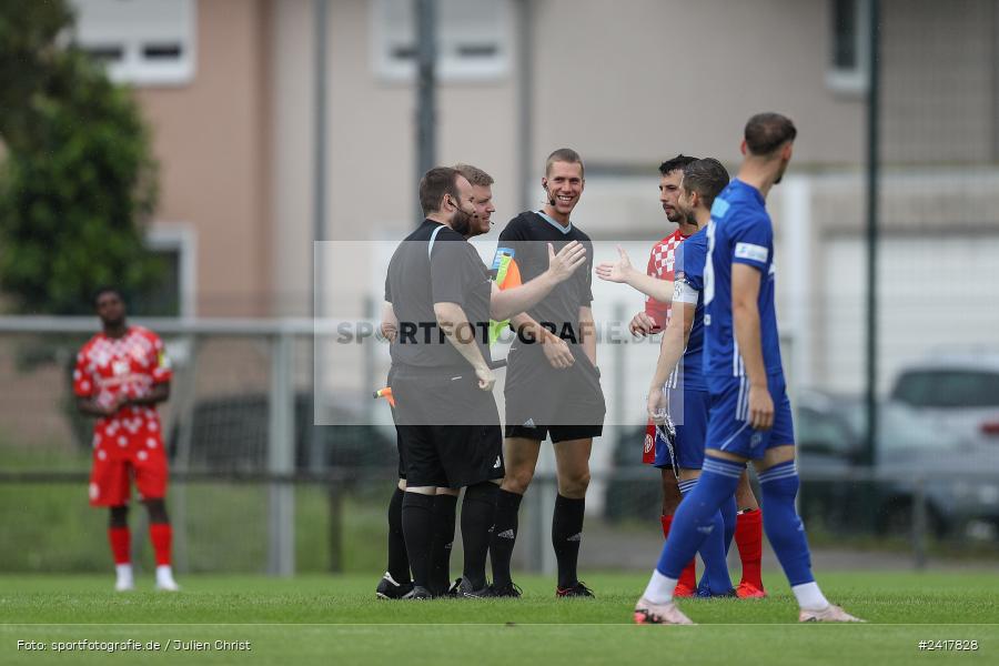 sport, action, Sportgelände Strietwald, SVA, SV Viktoria Aschaffenburg, Regionalliga Südwest, Regionalliga Bayern, Landesfreundschaftsspiele, Fussball, FSV, BFV, Aschaffenburg, 1. FSV Mainz 05 U23, 06.07.2024 - Bild-ID: 2417828